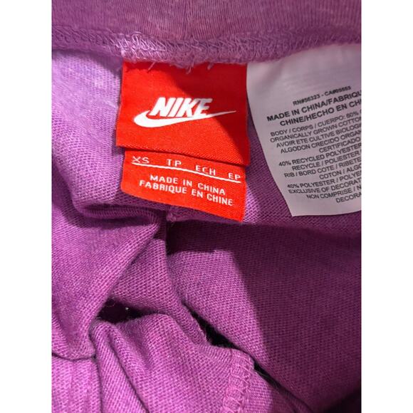 Nike Sweat Running Sprinter Athletic Yoga Ombre Shorts Women's Purple XS 0-2 - Picture 3 of 3